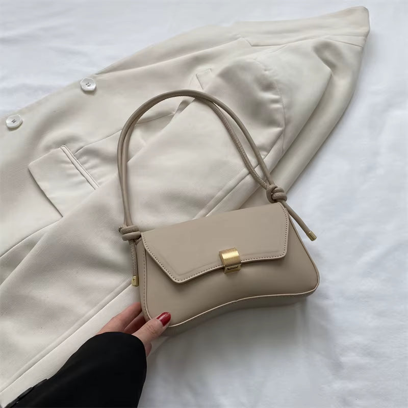 2025 New Style Bag Vintage Handbag Underarm Bag Stylish Young Women'S Shoulder Crossbody Small Bag