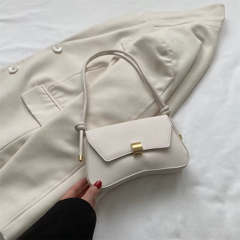 2025 New Style Bag Vintage Handbag Underarm Bag Stylish Young Women'S Shoulder Crossbody Small Bag