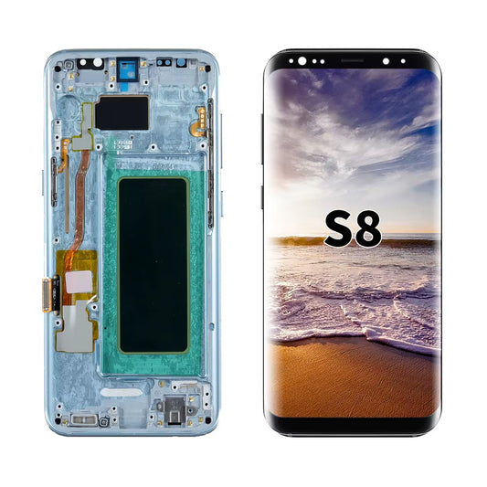 Phone Screen for Samsung S8 Screen for Samsung Galaxy S8 Lcd Incell with Frame for Samsungs8 plus Lcd Replacement Screen Repair
