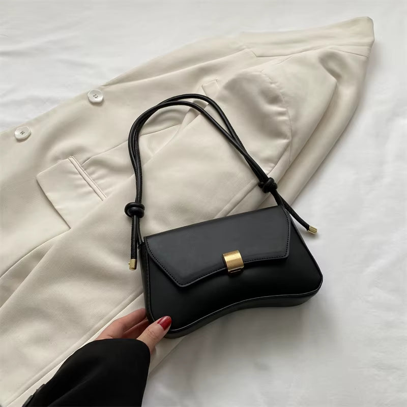 2025 New Style Bag Vintage Handbag Underarm Bag Stylish Young Women'S Shoulder Crossbody Small Bag