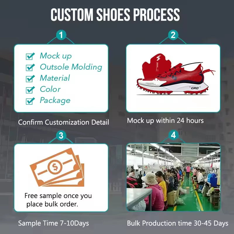 Custom Logo Casual Outdoor Walking & Running Chunky Sneakers Height Increasing Fly Knitting Zapatillas Anti-Slip Feature