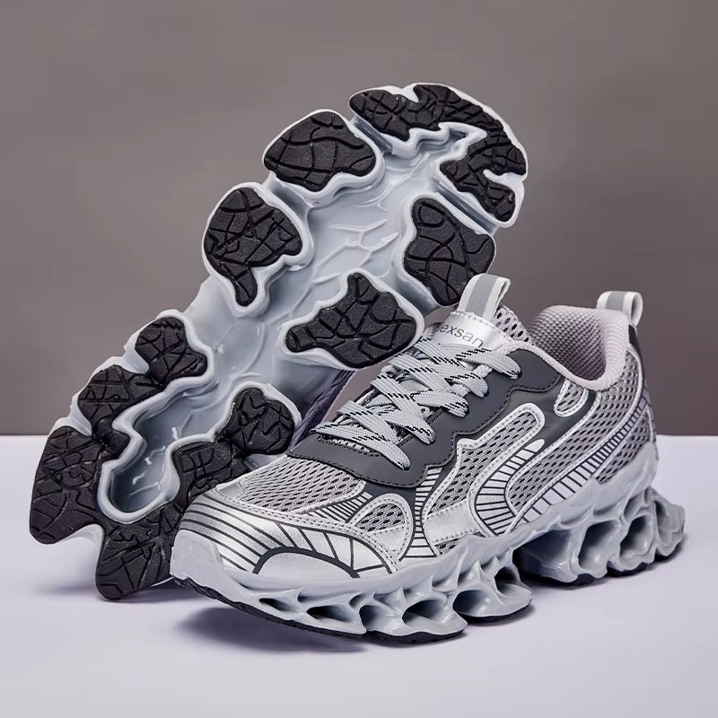 Custom Logo Casual Outdoor Walking & Running Chunky Sneakers Height Increasing Fly Knitting Zapatillas Anti-Slip Feature